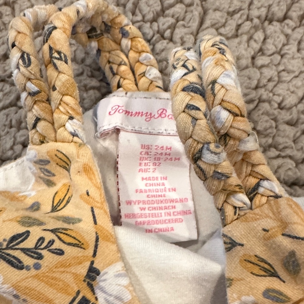 Girls' Tommy Bahama Floral Sundress bundle 24m - Picture 2 of 6